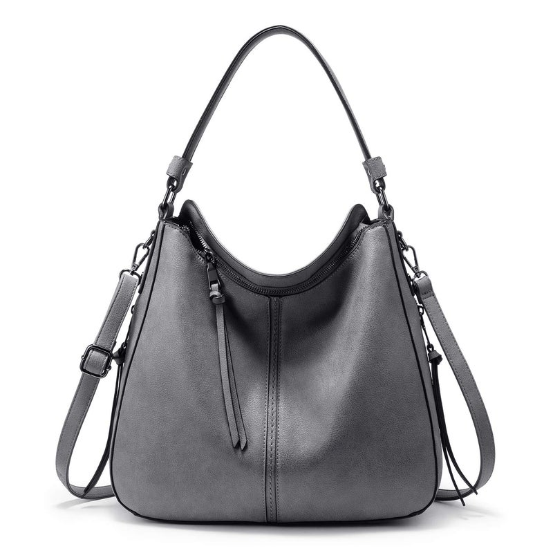 Realer Handbags for Women Hobo Purse Large Ladies Crossbody Shoulder Bag Faux Leather - Image 1